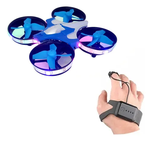 Dron con control de mano sale