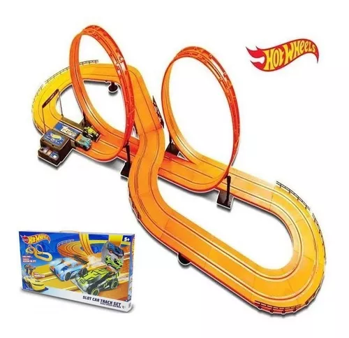 Pista Hot Wheels Track Set Deluxe 632cm 2 Carros - Oferta