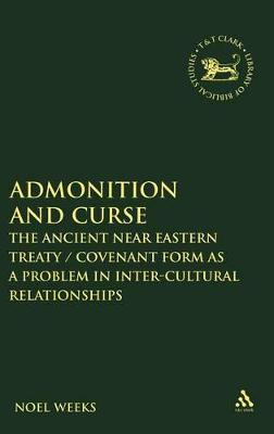 Libro Admonition And Curse - Noel Weeks