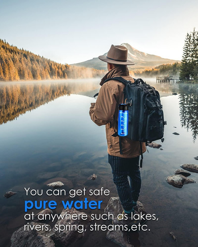 Botella De Agua Filtrada, Botella De Agua Sin Bpa Con Filtro