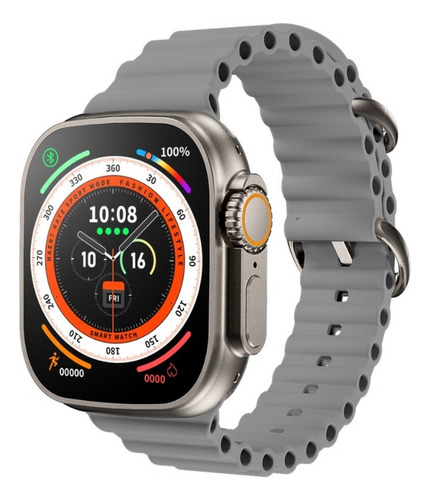 Smartwatch I20 Ultra Max Suit + 7 Mallas + Auriculares Pro3
