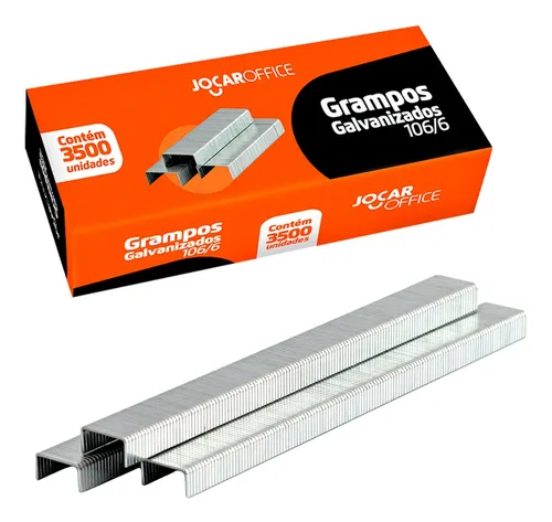 comprar Grampo 106\u002F8 Aço Galvanizado Caixa Com 2500 Unidades