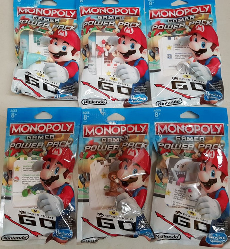 Monopoly Gamer Power Pack Coleccion 6 Pzas Envio Gratis