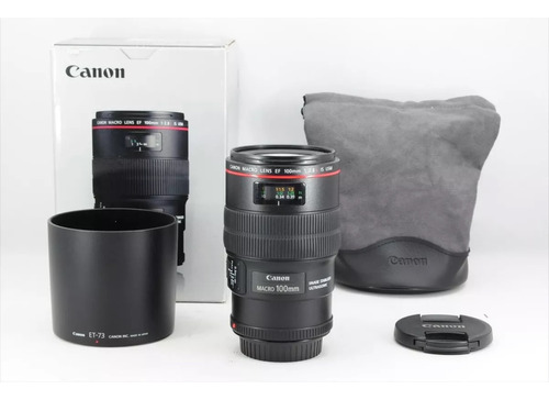 Canon Ef 100mm F/2.8 Macro Lis Usm Af Lenseos Ef Mount