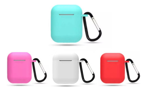 Funda Silicona Protector Slim Para Auriculares AirPods 1 2