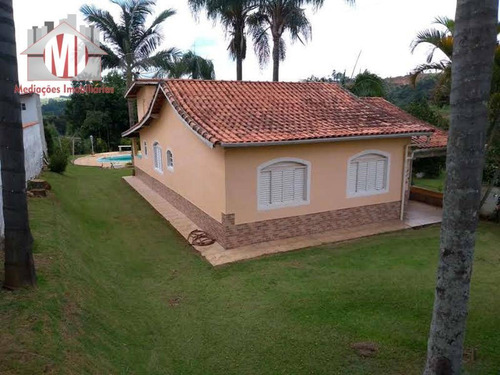 Linda Chácara Com 03 Dormitórios, Piscina, Área Gourmet, Pomar, Pertinho Da Cidade À Venda, 800 M² Por R$ 350.000 - Zona Rural - Pinhalzinho/sp - Ch0003