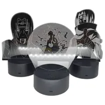 Comprar Lamparas 3d Luces Led Diseño Itachi Uchiha En Acrílico 