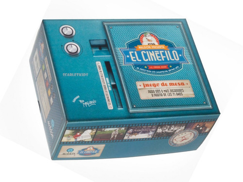 El Cinefilo + El Erudito Juego De Mesa Maldon Scarlet Kids