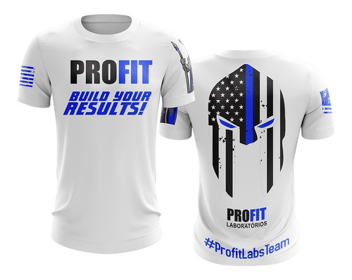 2x Camiseta Espartano Preto E Branco - Profit
