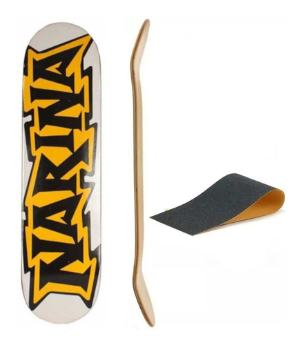 Shape Skate Narina Maple Canadense 8.125+lixa Emborrachada
