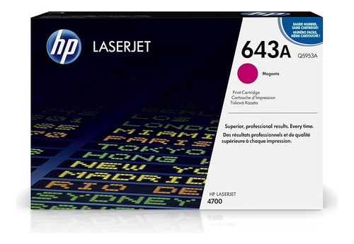 Toner Hp 643 Magenta - Yellow - Cyan Original - Envío Gratis