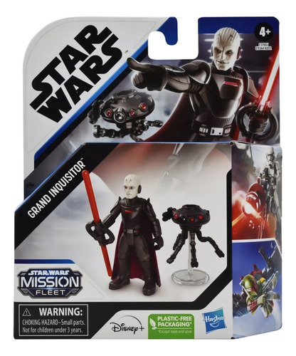 Star Wars Dark Grand Inquisitor Fleet Hasbro (Usado)