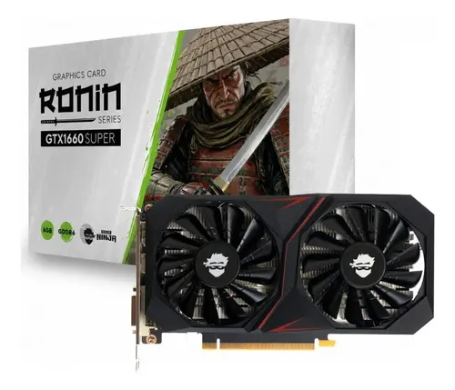 Placa De Video Gamer Ninja Gtx 1660 Super Ronin 6gb