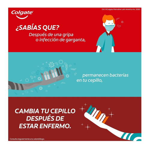 Colgate Cepillo Dental Triple Acción Blancura Medio