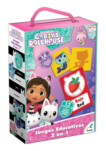 Juegos Educativos 2 En 1 La Casa De Muñecas De Gabby Novelty