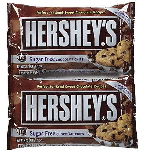 Chips De Chocolate Sin Azúcar Hershey's - 8 Oz - 2 Pk