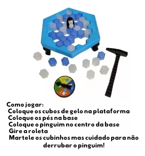 Kit Jogo Torre Maluca + Jogo Pinguim Quebra Gelo - Art Brink