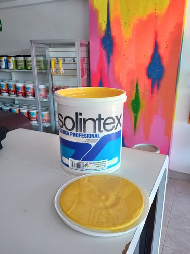 Pintura Solintex Amarillo Radiante Galón 