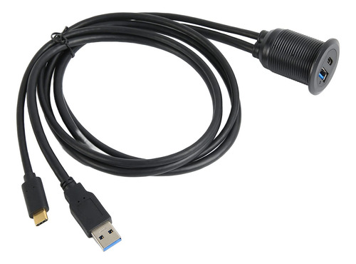 Cable Montaje Tipo C 3.1 Usb 3.0 Extension Empotrado Para