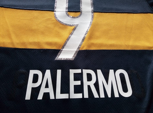 Camiseta Boca 2009-2010 Nike Titular Original Juego Palermo