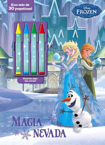 Frozen Actividades Con Ceras Magia Nevada - Disney