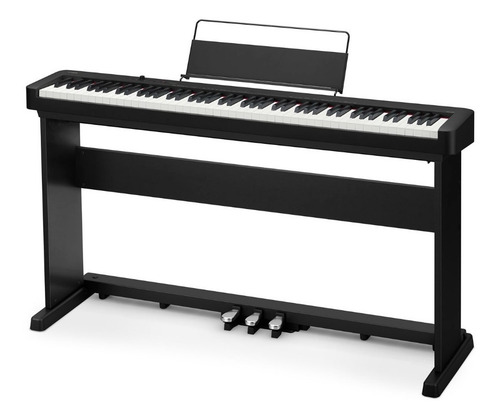 Imagen 3 de 8 de Piano Casio Digital Cdp-s160 Negro