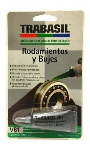 Trabasil Vb1 Serie Verde Rodamientos Y Bujes 6g. (cod.49)