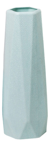 Jarrón W De Plástico Esmaltado De Imitación Con Flores Para