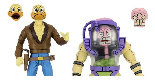 Figura Ace Duck & Mutagen Man 7 (cartoon Ver.) Tmnt Neca