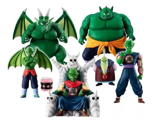 6 Peças De Brinquedo Dragon Ball Piccolo Figure Dbz Action F