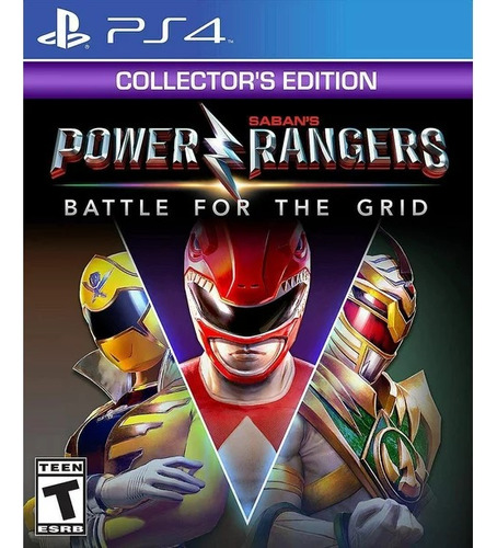 Power Rangers Battle For The Grid Collectors Edition Ps4