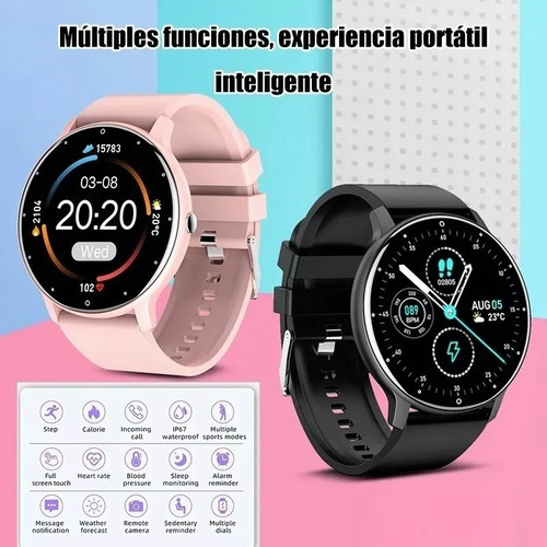 Reloj Inteligente Resistente Al Agua Bluetooth 1.28 Zl02