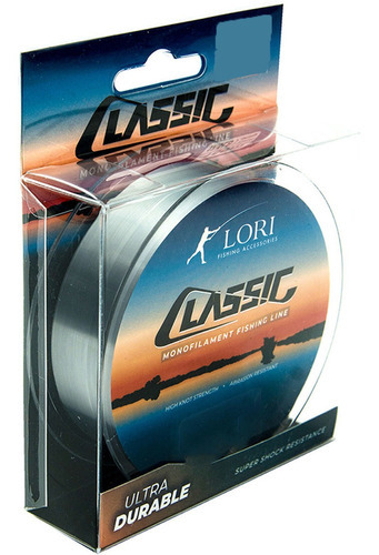 Linha Monofilamento Classic Blister 150 Metros 36lbs - Lori Cor Branco