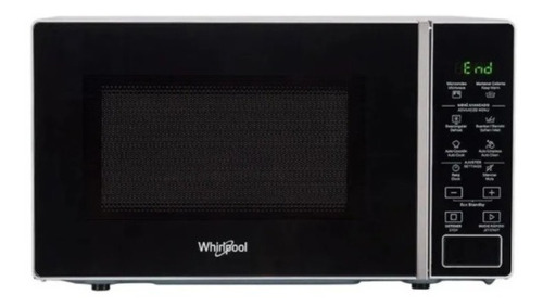Imagen 1 de 5 de Microondas Whirlpool 20litros Wms20as Silver Digiya