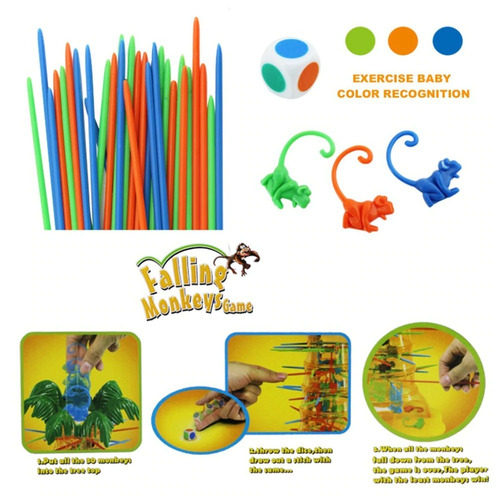 Jump Falling Monkeys Game Juguete Gdjms Juegos De Mesa