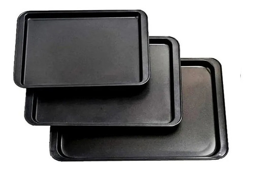 Set 3 Bandeja Hornear Rectangular Smart Cook X. 6249 Xavi