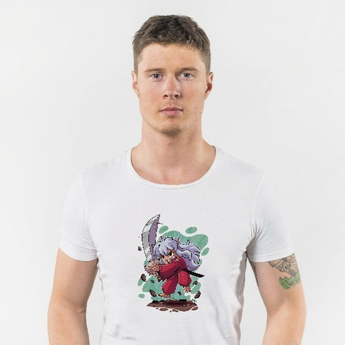 Imagen 5 de 7 de Anime Inuyasha - Remera - Ranglan / Modal
