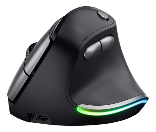 Mouse Vertical Ergonómico Trust Bayo Pro 2.4g Recargable Rgb