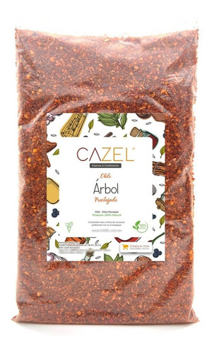 Imagen 1 de 2 de Chile De Árbol Martajado Oaxaca 500g