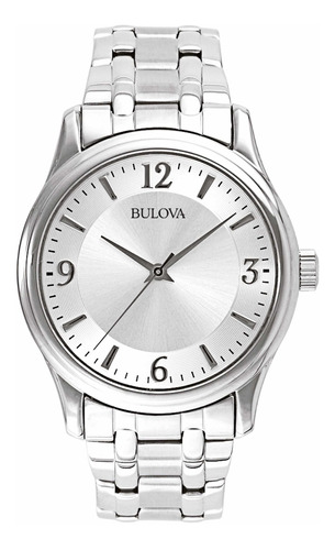 1 Reloj Bulova Premium 96a000 Ó 96l005 Plateado