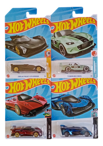 Pagani Zonda R, Mclaren Solus Gt Lote Hot Wheels 