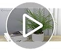 Planta Artificial Grande En Maceta, Palmera Falsa De 40 Cm