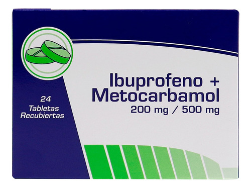 Ibuprofeno + Metocarbamol (coaspharma) Caja X 24 Tab