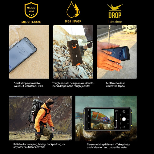 Blackview Bv5100 | Celular Resistente Ip69 Único Chile