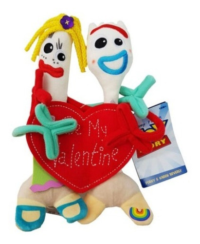Peluche Forky & Karen Toy Story Disney Store San Valentin