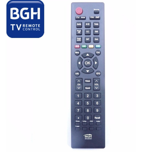 Control Remoto Bgh Original Er-22640 Tv  Ble4014d Ble3214d 