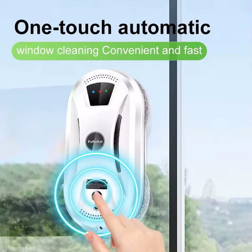 Robot Limpia Vidrios Ventanas Con Control Remoto Automatico