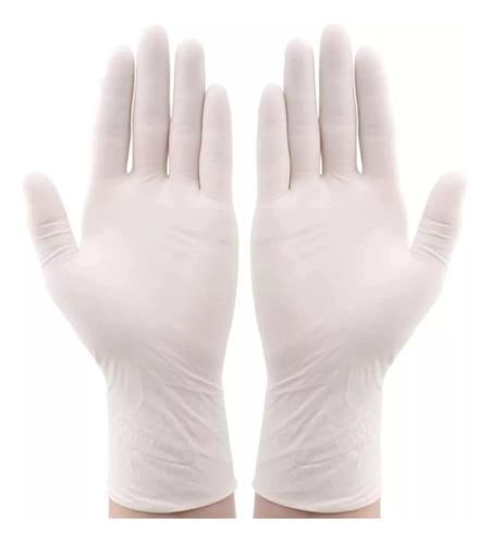 Guantes Descartables Látex X 100u Manos Anmat - Recoleta