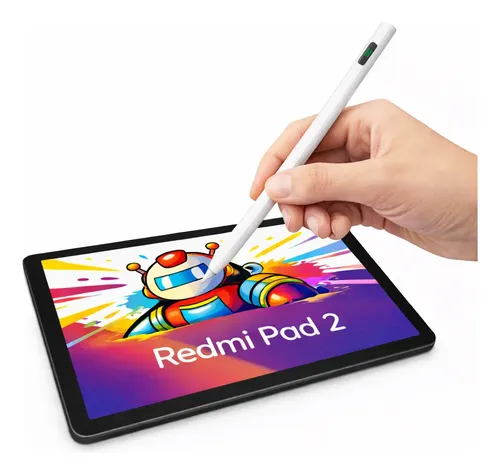 Caneta Touch Para Tablet Redmi Pad 2 Ponta Fina Recarregável