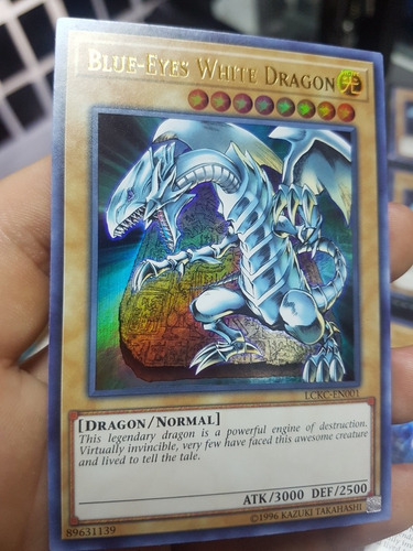 Blue-eyes White Dragon Ultra Rare Lapida Yugioh 